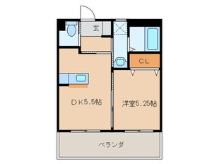 ジュネスコートかなたの物件間取画像